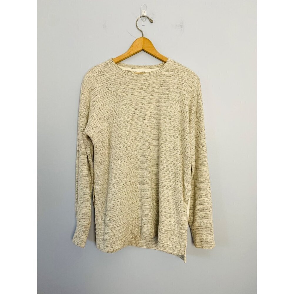 Aerie Size XS Oversized Light Gray Lounge Crewneck Sweater Sweatshirt